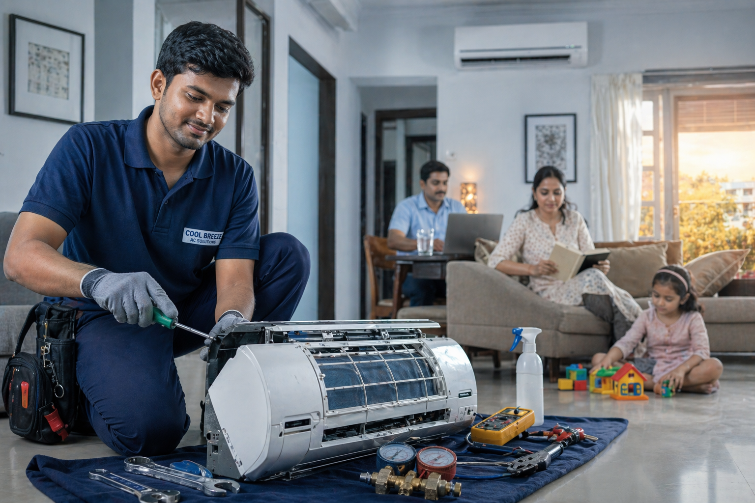 You are currently viewing AC Repair Cost in Kolkata: Same Day Service & What to Expect in 2026