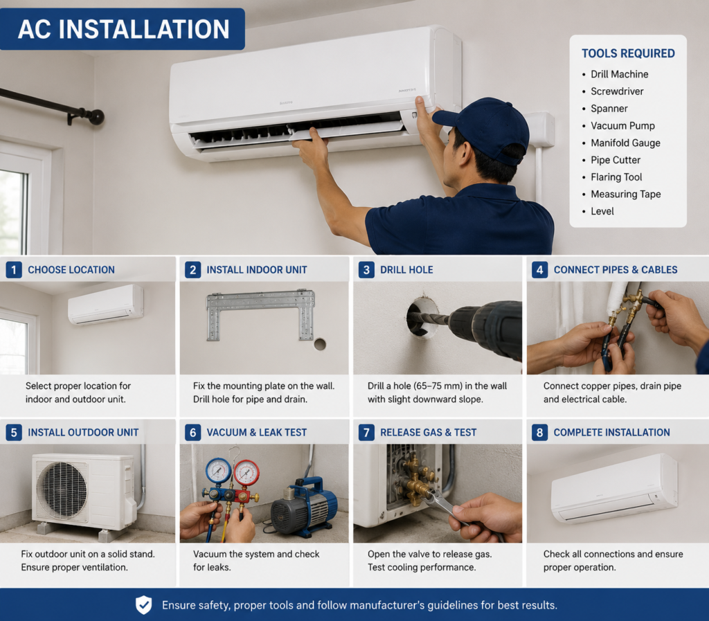 AC Installation Service in Kolkata